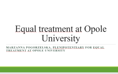 Ruszyły warsztaty  „Equal Treatment at Opole University”.